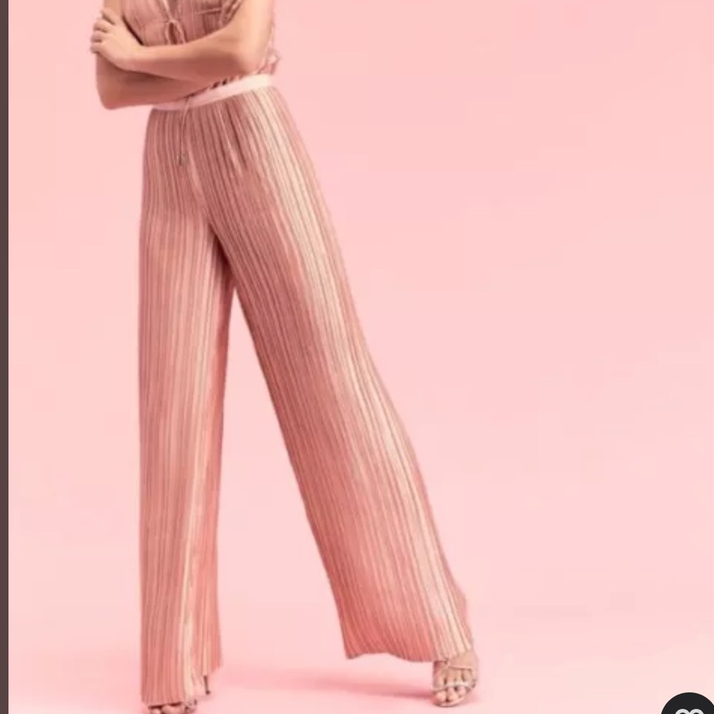NWOT The Jetset Diaries Primavera Pleated Pants Size S Z175-3